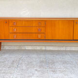 Scandinavian teak row