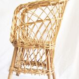 Child rattan chair