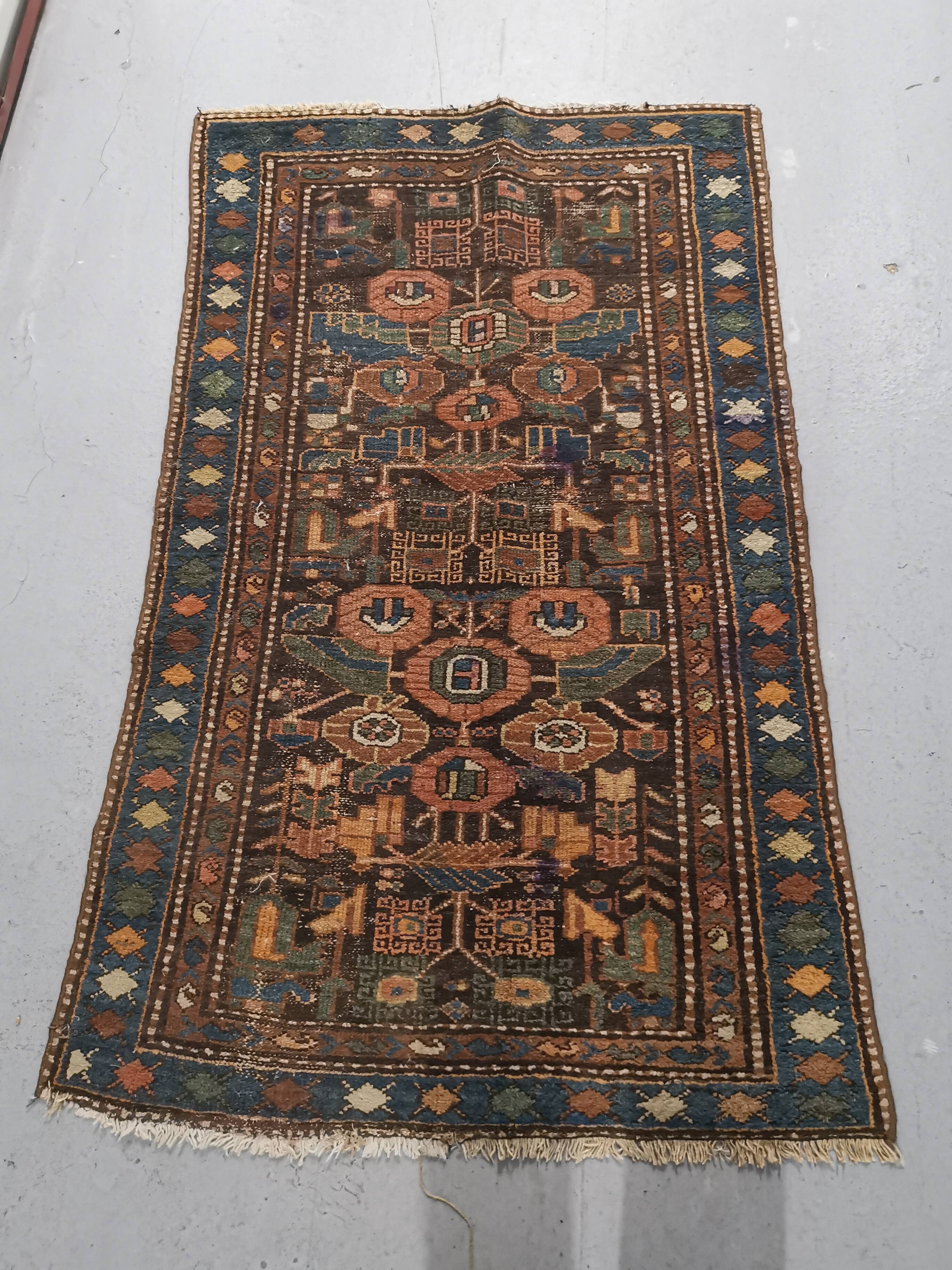 Malayer handmade Persian oriental rug