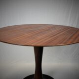 Designed Mahogany Round Dining Table, 1969