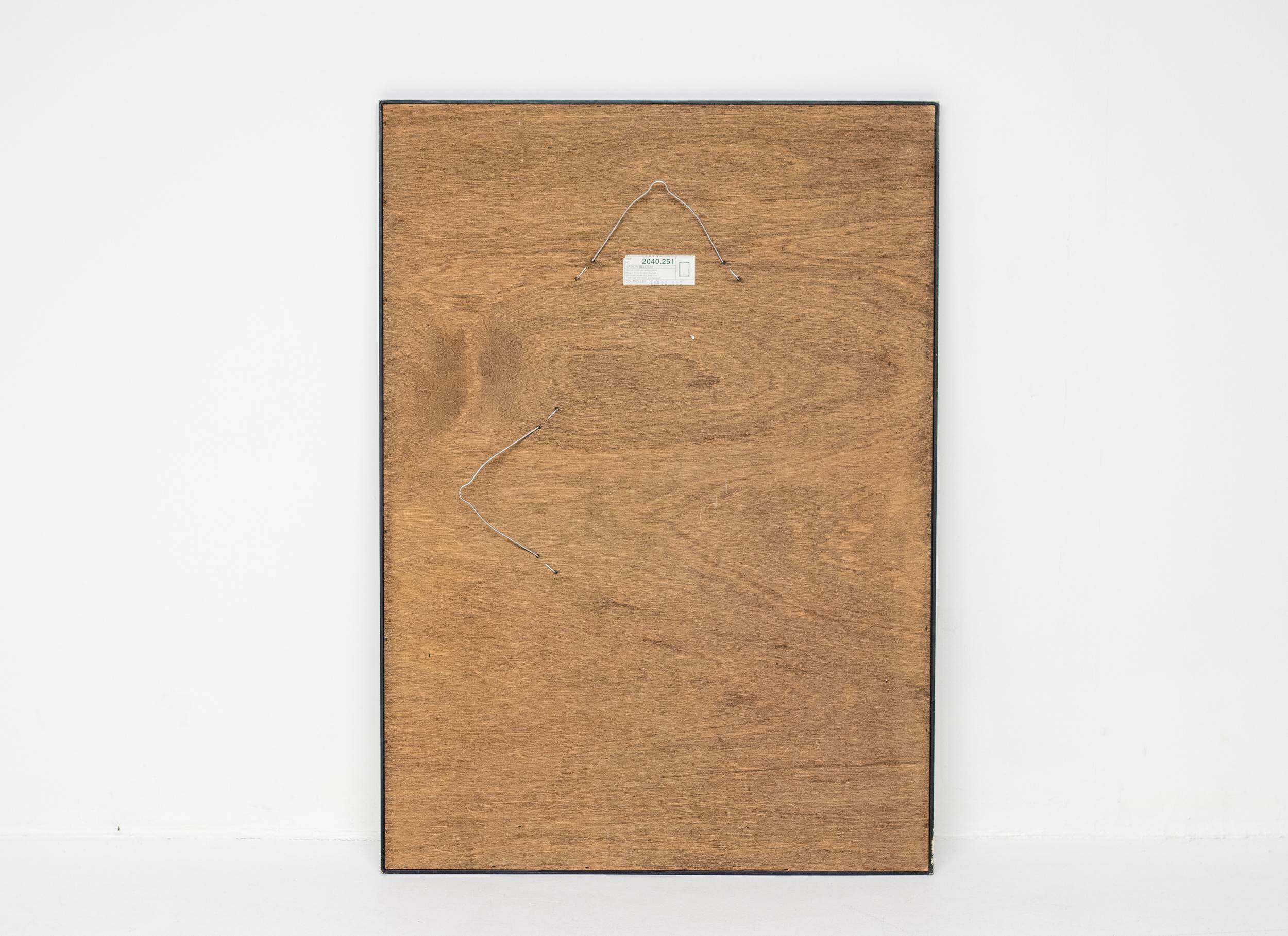 Modern wall mirror with multiple facets, Belgium, 1990