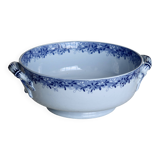 Antique U&C Sarreguemines earthenware salad bowl - Mimosa model