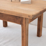 Oak coffee table