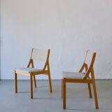 6 beechwood chairs | Thorsø Møbelfabrik | Denmark | 1980s