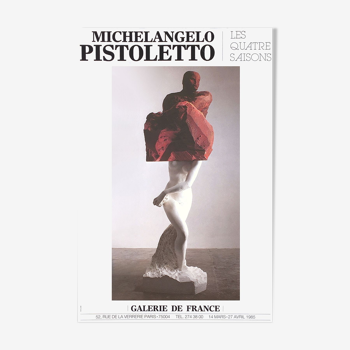 Pistoletto 1985 poster