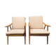Paire de fauteuils Thonet vintage 1960