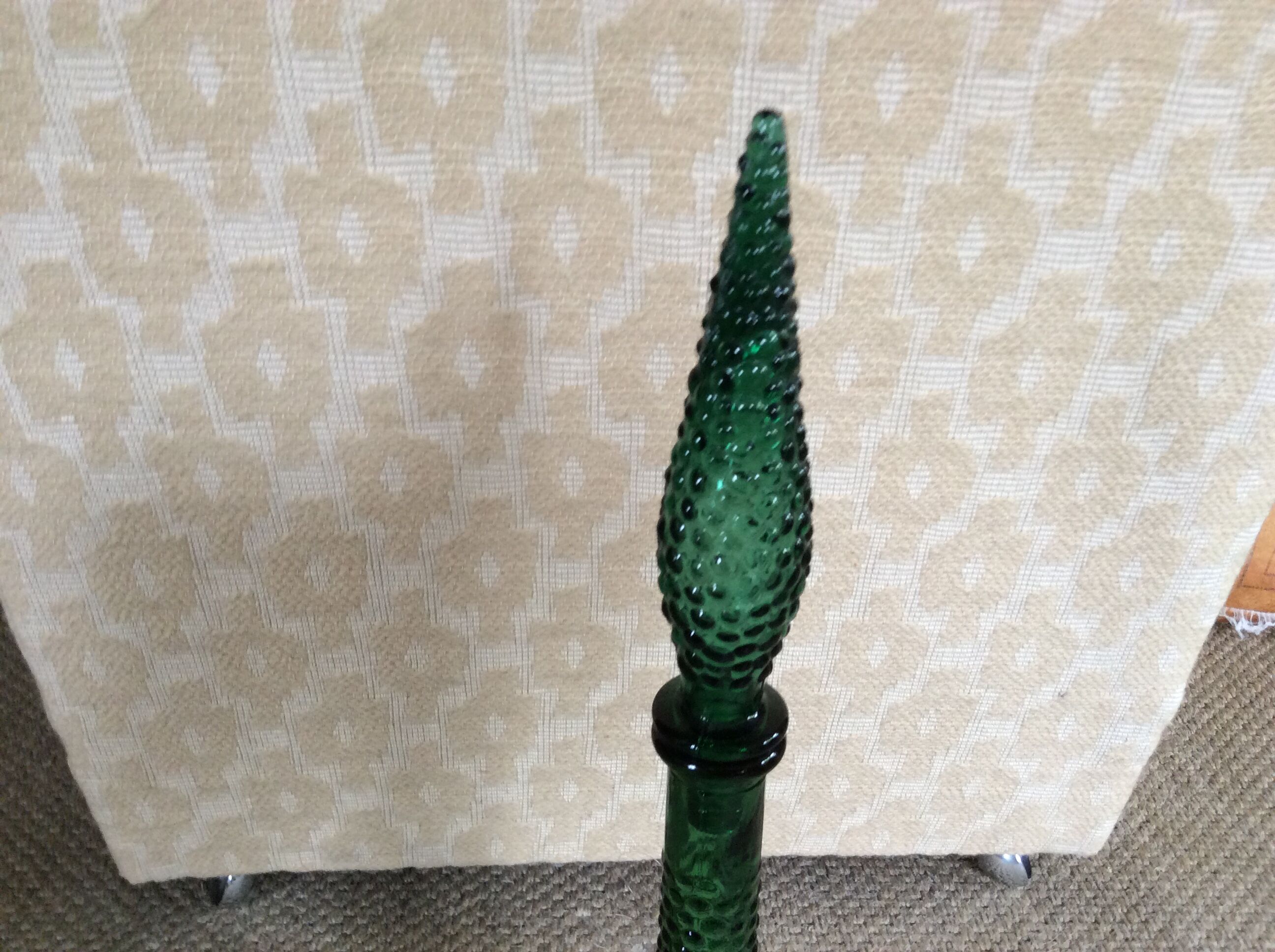 Bouteille empoli verte