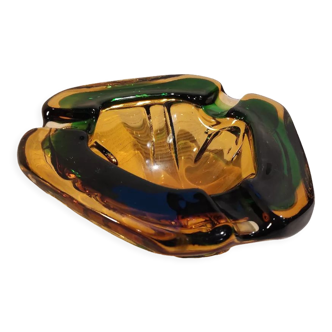 Ashtray blown glass from Murano Italy