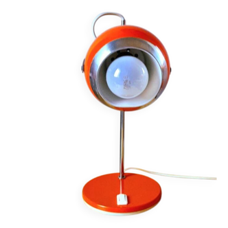 Lampe eyeball orange 1970