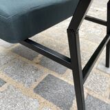 70s armchair restored with LVMH fabric