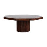 Octagonal dining ore conference table with drawers