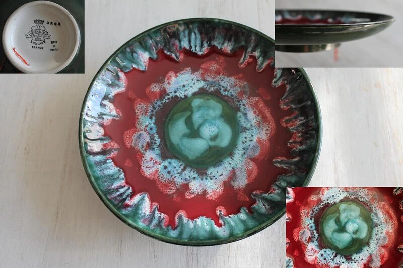 Longwy Tourmalines Cut 1950 Rare