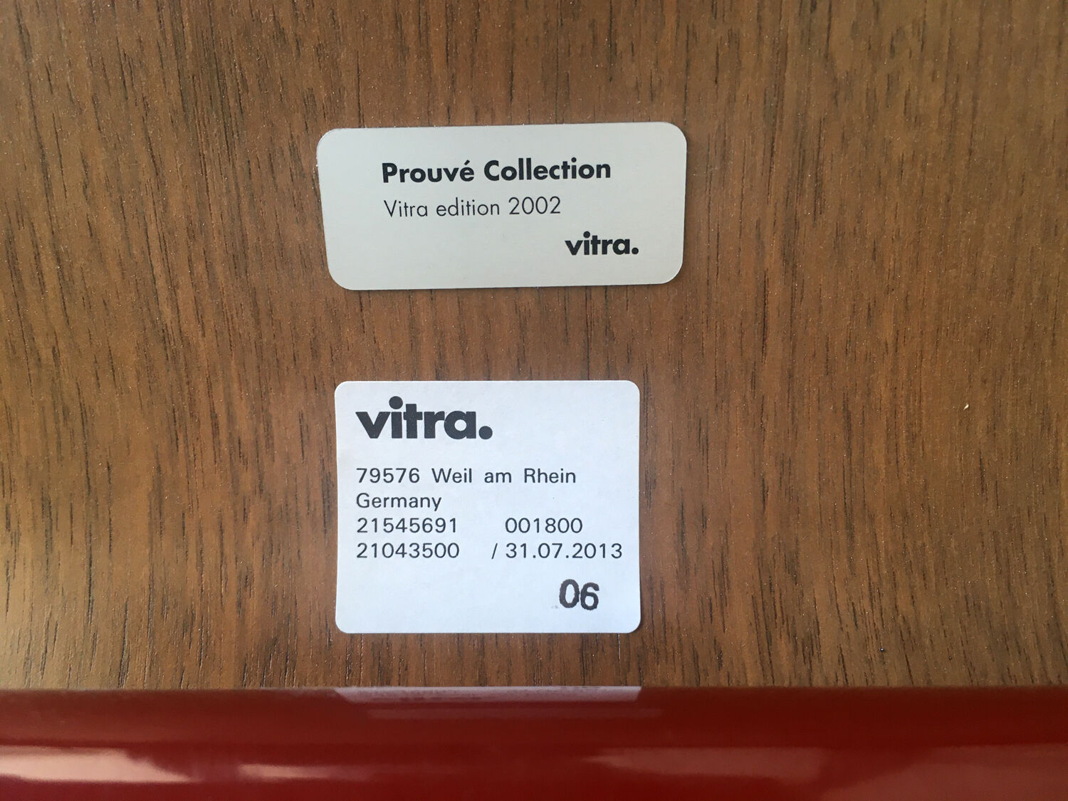 Standard chair, designed by Prouvé