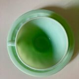 Service à café en opaline vert mint