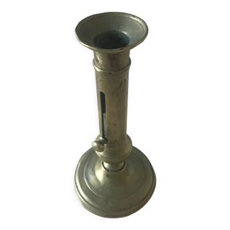 Brass dust candle holder