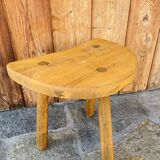 Wooden mountain shepherd tripod stool.