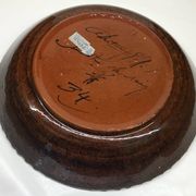Plat en céramique de Nimy par Georges Destrebecq