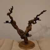 Candlestick in vine branch