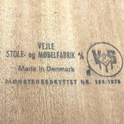 Table basse de canapé en teck danois mi-siècle de Vejle Möbelfabrik, Danemark, années 1960