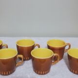 6 tasses à café Sarreguemines
