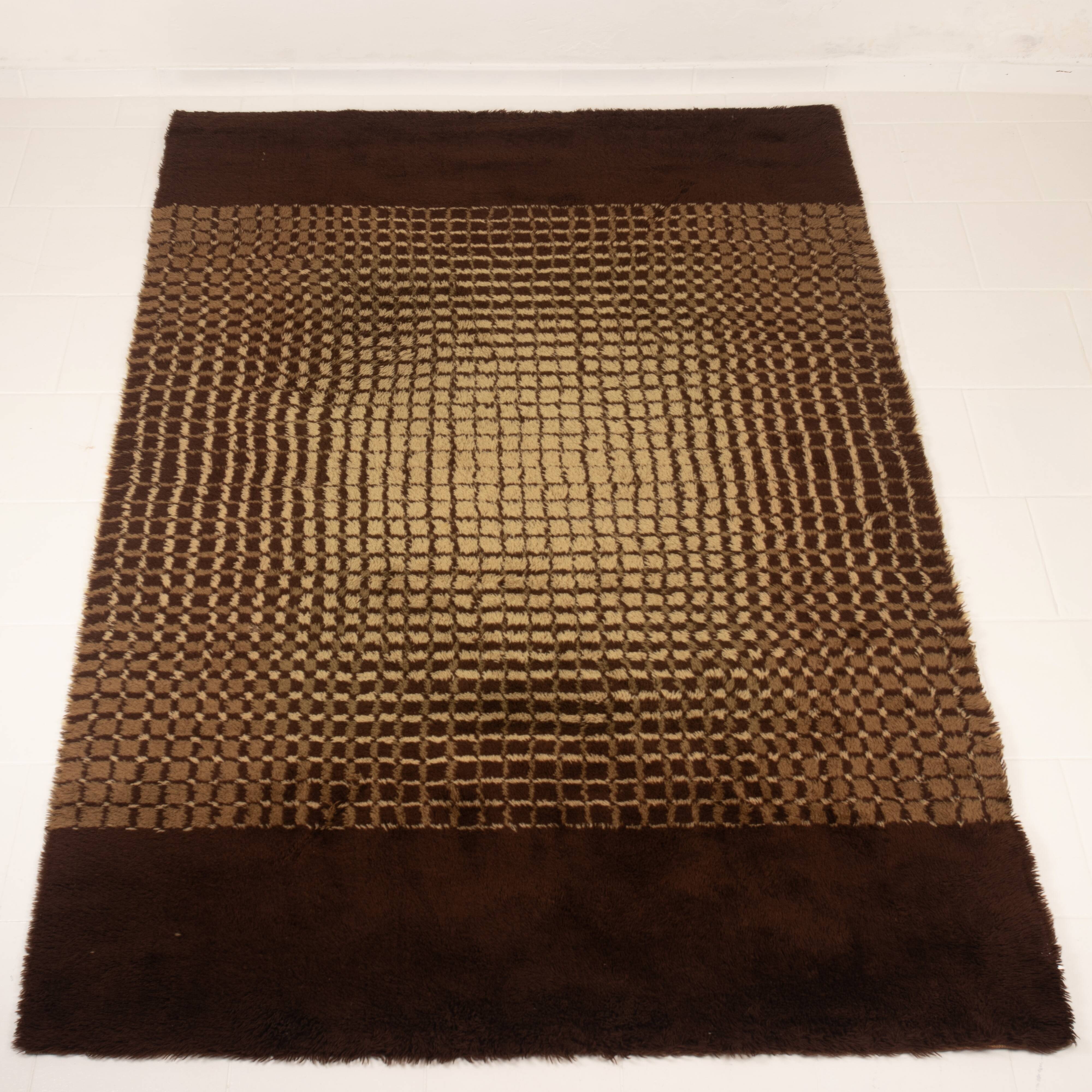 Rare Kyoto Rug by Gaetano Pesce for Expansion, 1969
