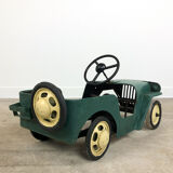 Vintage Willys Jeep pedal car by Tri-Ang