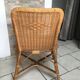 Wicker armchair