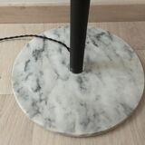 Lampadaire design opaline marbre années 1960