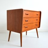 Scandinavian / Danish teak chest of drawers 1960s