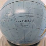 Terrestrial globe scan-globe A/S 1973 Denmark