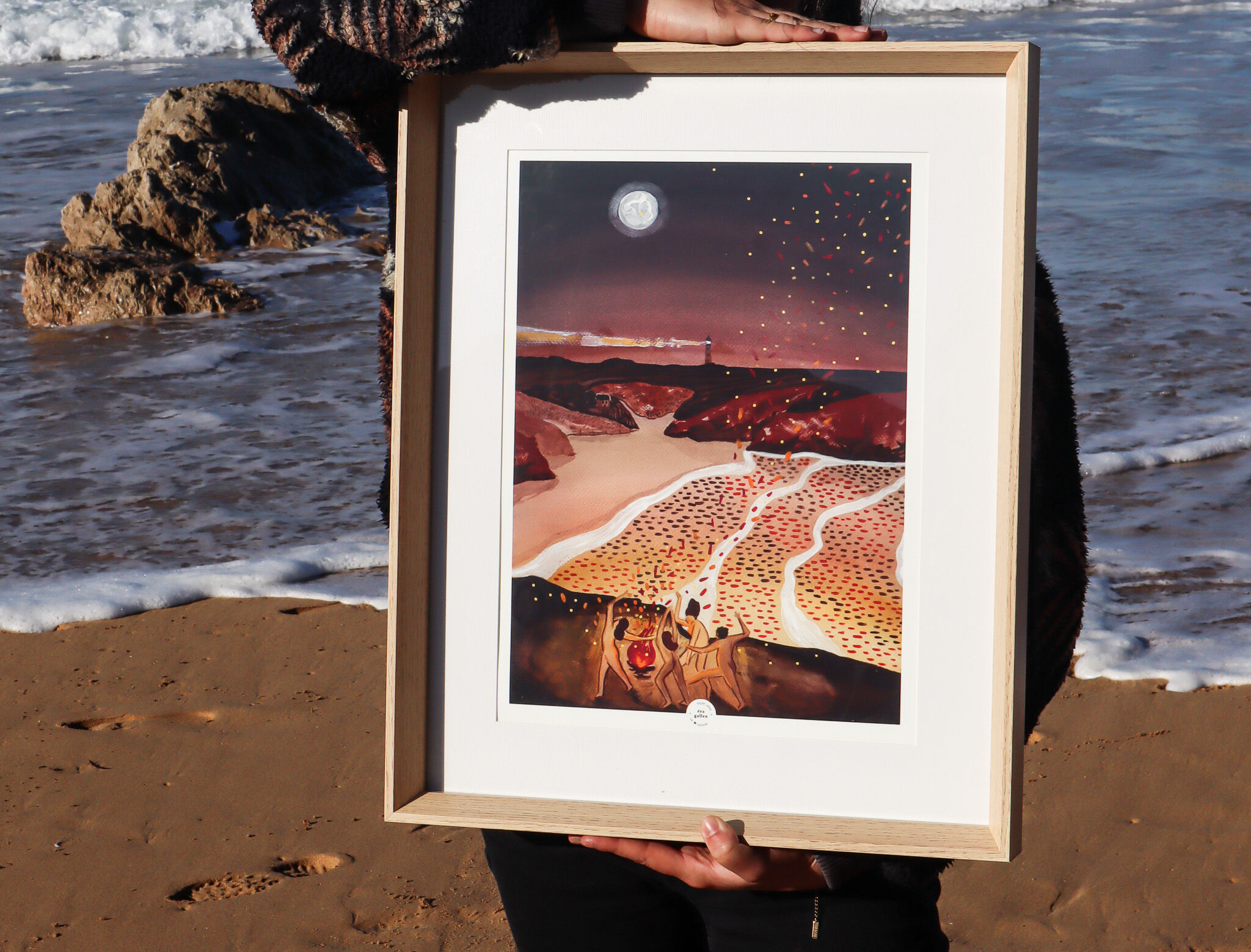 Poster belle-ile-en-mer, giving