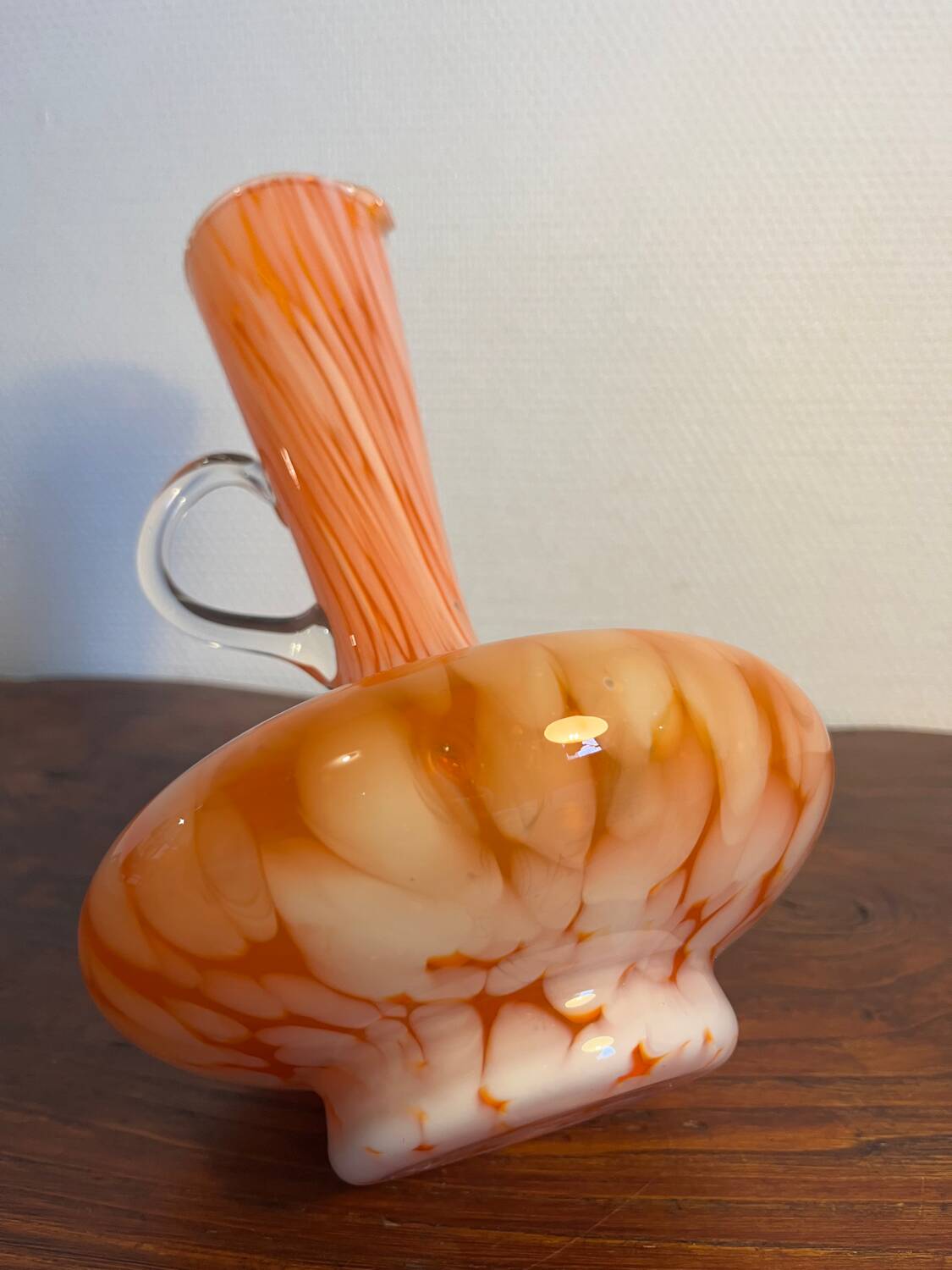 Clichy glass berlingot soliflore