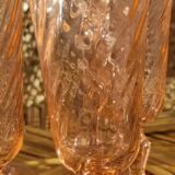 Champagne flutes rosaline d'arcoroc luminarc roses