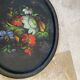 Painted metal tray, 1900