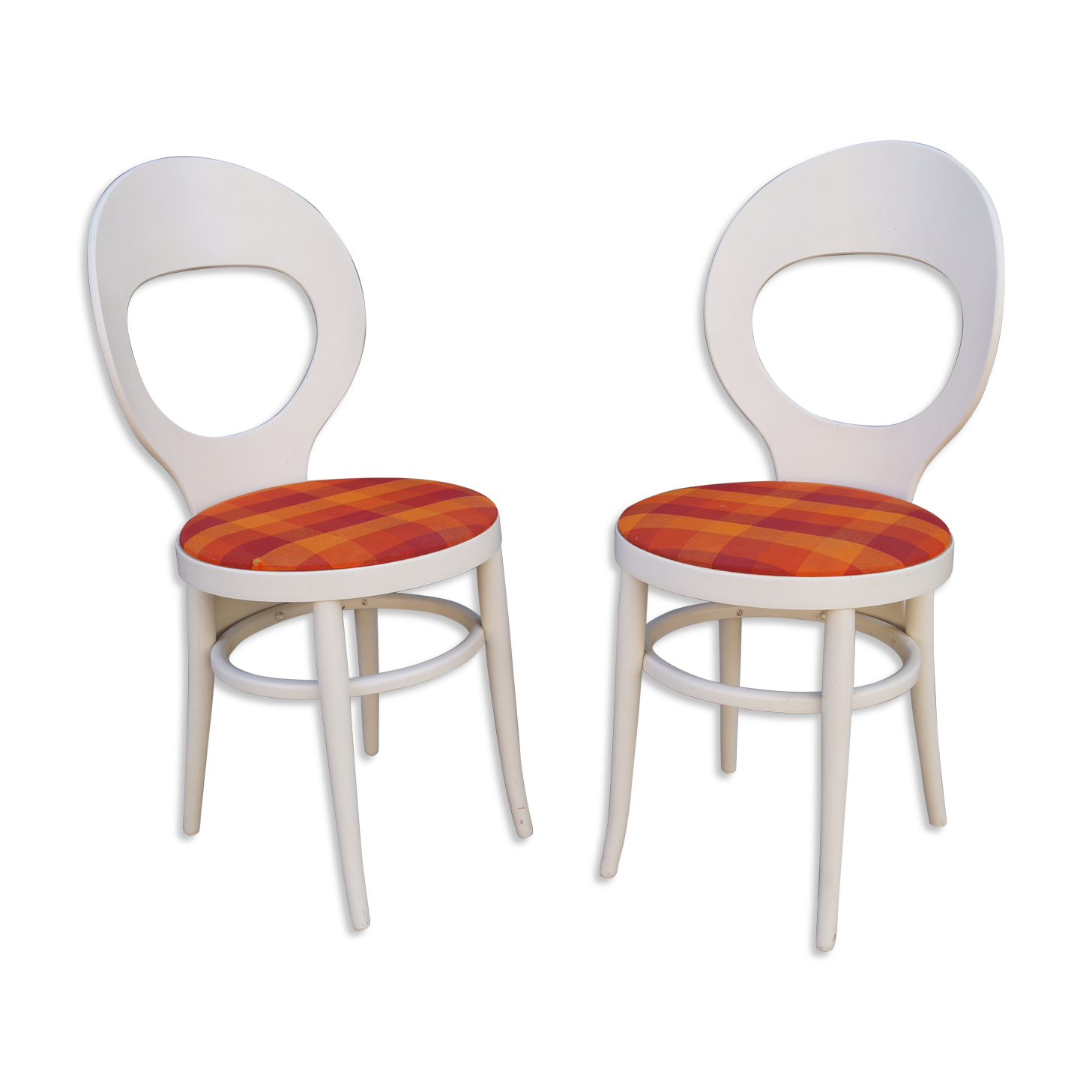 Pair of Baumann seagull chairs