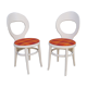 Pair of Baumann seagull chairs