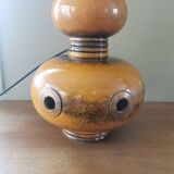 Vintage ceramic lamp base from the 70s