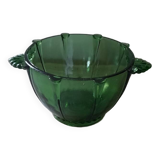 Vintage molded glass bowl