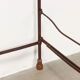 Antique Louis-Philippe wrought iron bed, Italy, 19th century