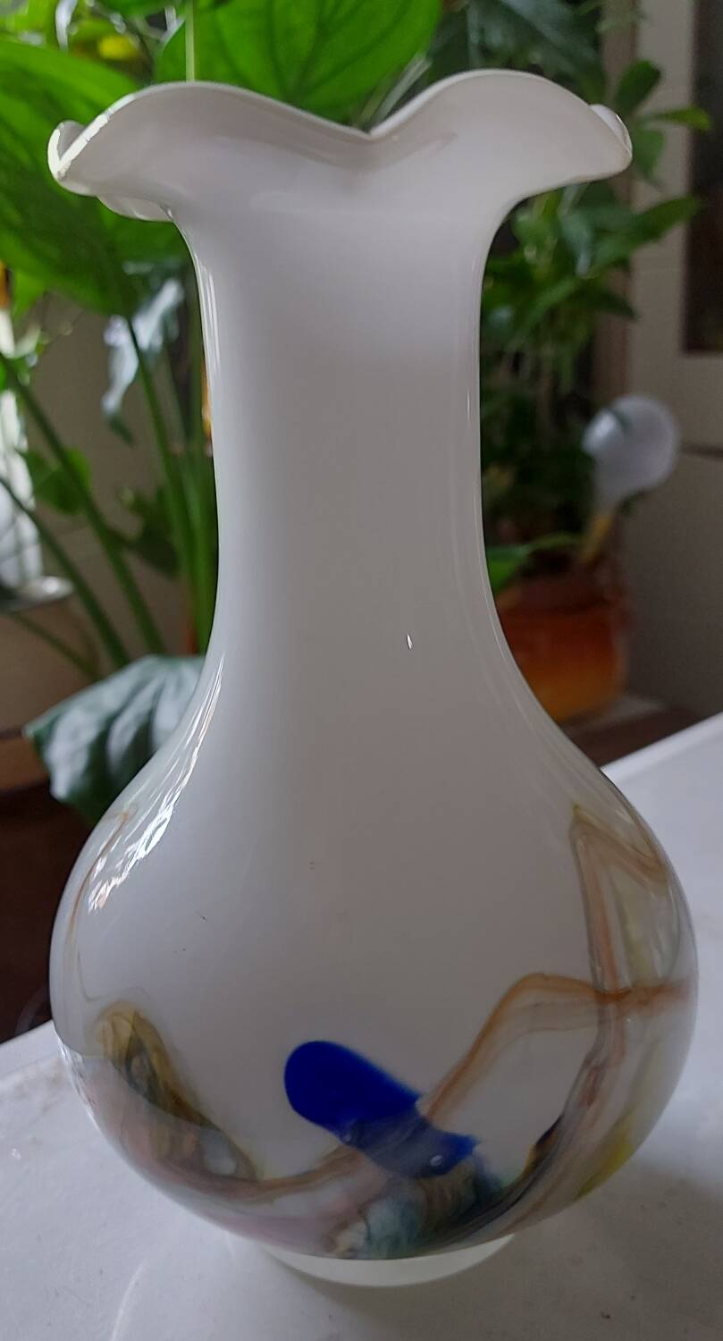 Murano glass vase