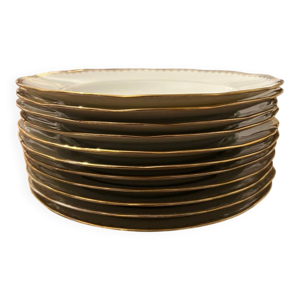 Lot de 11 assiettes creuses