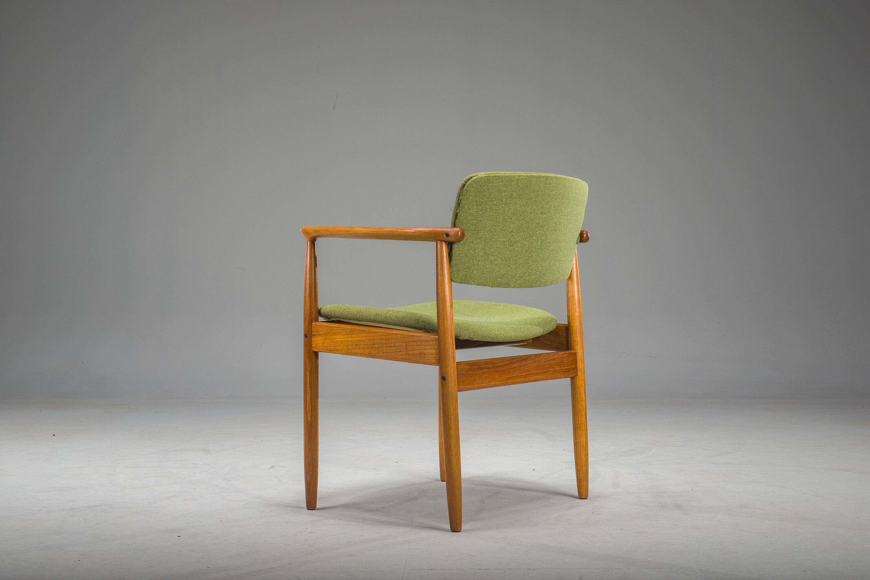 Danish Teak Armchair by P. E. Jorgensen for Farso, 1960s