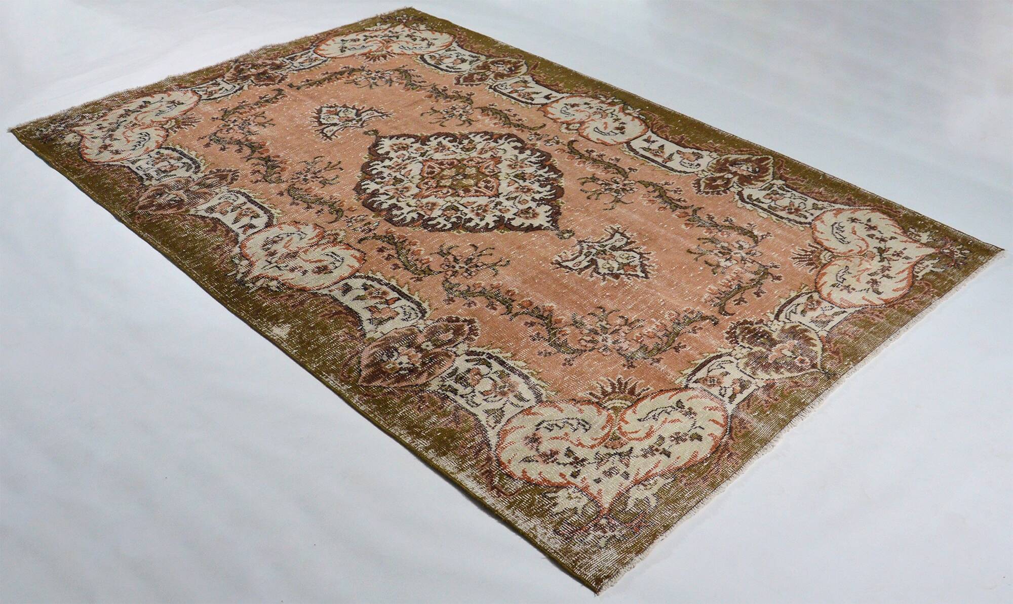 Modern Unique Rug, Turkish Oriental Handmade Boho Kilim Rug,for Kitchen,Bedroom 192 x 290 cm