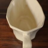 Blue rose sauce boat Digoin Sarreguemines