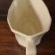 Blue rose sauce boat Digoin Sarreguemines