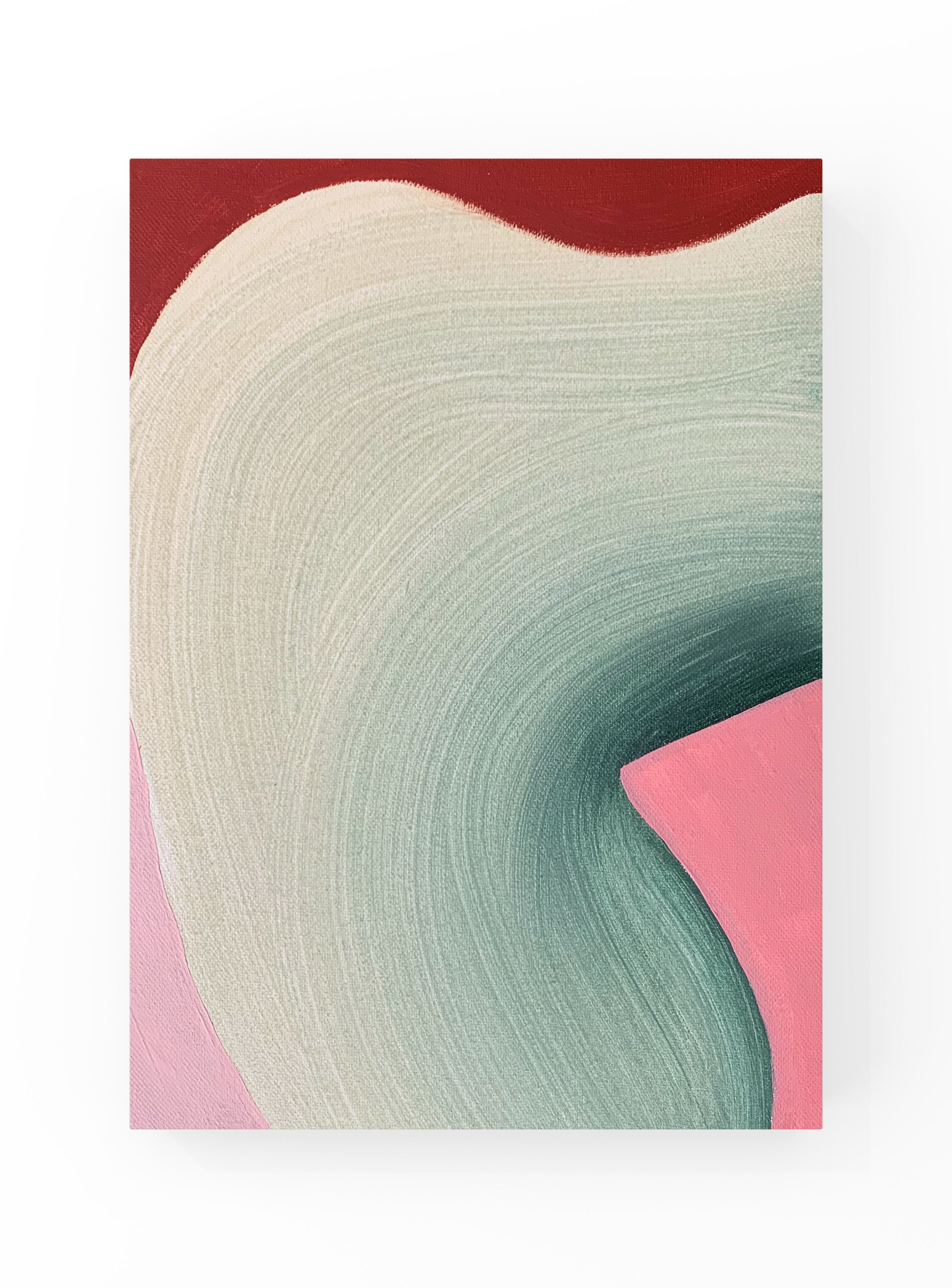 Body Language - Serie Face & Body - Acrylique sur toile 35x24cm