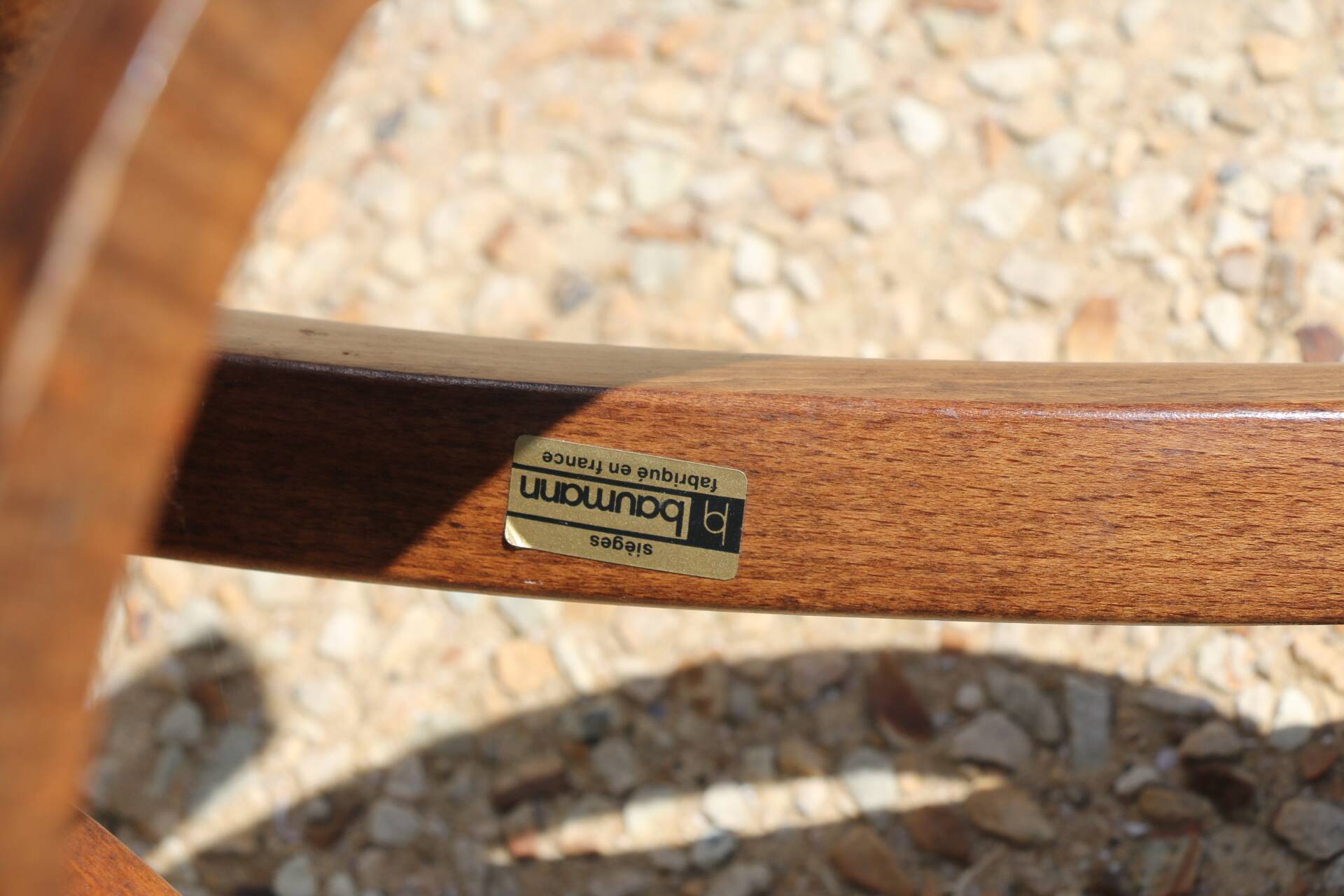 Baumann parrot coat rack simple dark beech