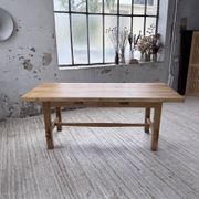 Table mobilier montagne 1950 hêtre massif