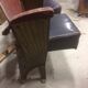 Suite de 3 anciens fauteuil de cinema