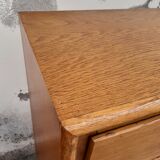 Vintage chiffonnier year 50 in light oak